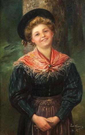 Young Girl in Traditional Costume