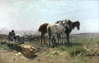 Heavy Horses Logging