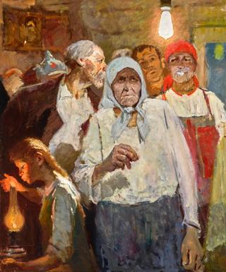 The First Electric Light in the Village
