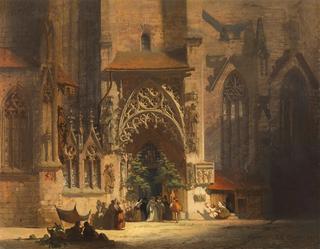 The Bride Portal of St. Sebaldus Church in Nuremberg