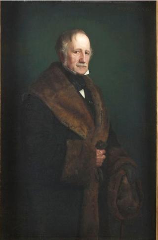 The Artist's Father Col. Count Eugène von Rosen at the Age of 71