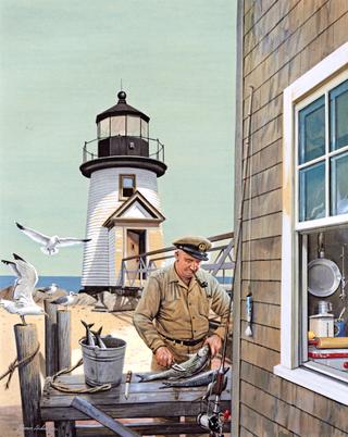 Lighthouse Keeper, Brant Point