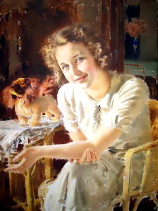Smiling young lady