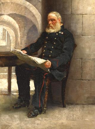Portrait of an Army Pensioner at the Royal Hospital, Kilmainham