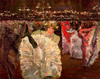 The Cancan in the Moulin Rouge
