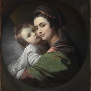 伊丽莎白·谢威尔·韦斯特和她的儿子拉斐尔