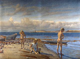 Children on the Beach