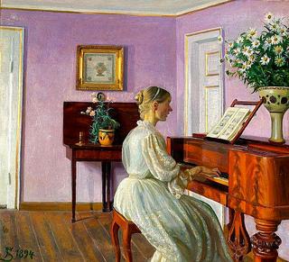 Woman at the Piano