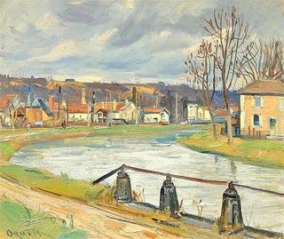 Canal on the Marne