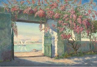 A Garden on the Banks of the River Jordan, Amman