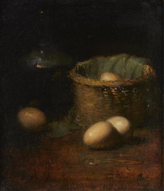 Arrangement with Brown Eggs