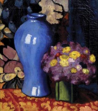 Still-Life with Flowers and Vases