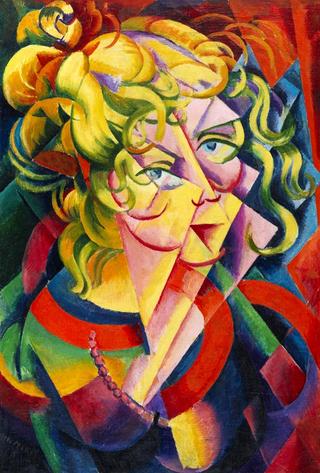 Girl with necklace