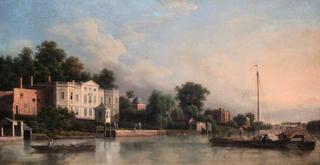 A View of Pope's Villa, Twickenham, Middlesex