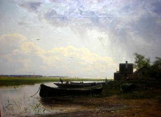 Landscape with a Boat