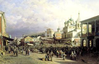 Market in Nizhny Novgorod