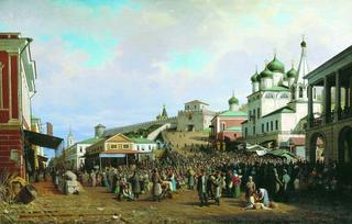 Market in Nizhny Novgorod