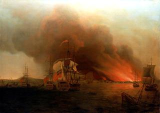 The Burning of Payta, November 1741