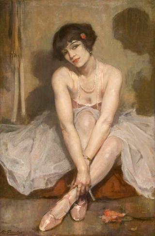 Dancer with a Pearl Necklace