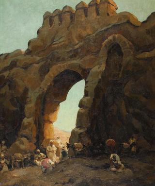 Porte marocaine à Fèz