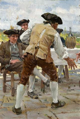 The Morra Player (Study)