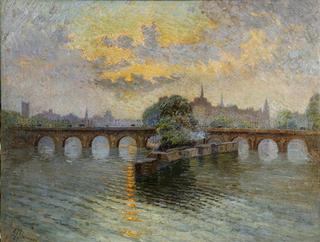 Pont Neuf Viewed from the Louvre