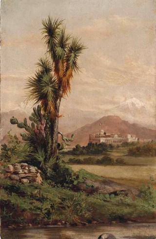 Chapultepec, desde la hacienda de los Moreales