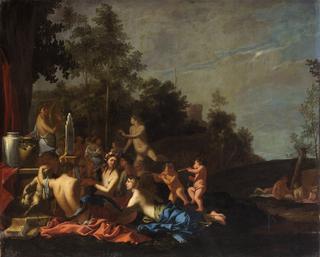 Musical Party with Nymphs and Putti