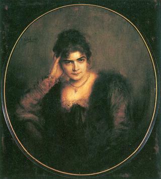 Portrait of Charlotte von Lenbach