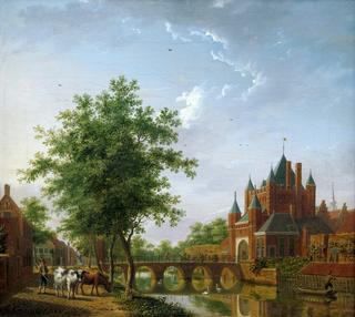 The Amsterdamse Port Gate, Haarlem