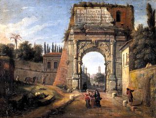 View of the Arch of Titus