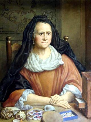 Portrait of Artist Esther Barbara von Sandrart