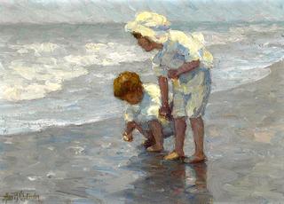 Children on the Seashore