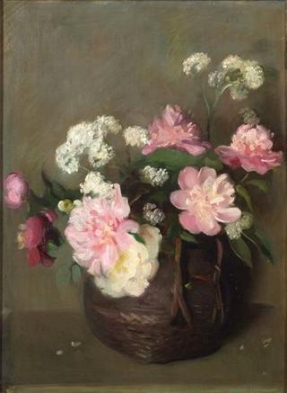 Floral Still Life with Peonies