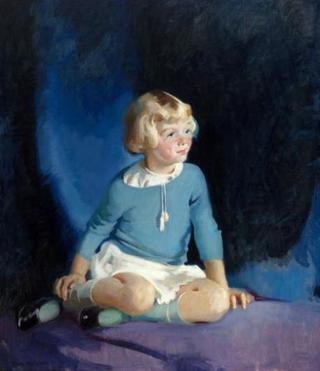 Girl in Blue