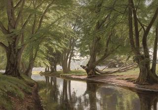 River in a Pastoral Landscape