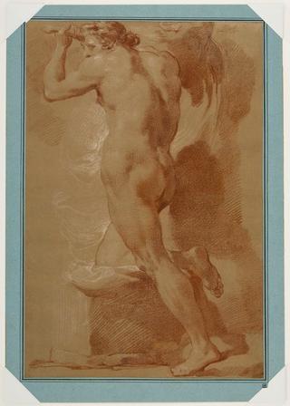 Standing Male Nude from Behind