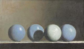 Four Blue Balls