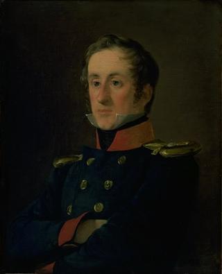 Portrait of the Danish painter and navel officer Emil Wilhelm Normann