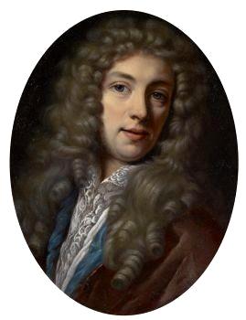 Portrait of a Young Gentleman wearing an Allonge Wig