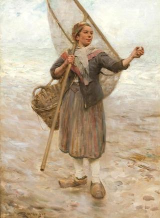 Fishergirl with Net