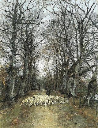Road with Shepherd