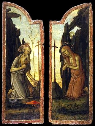 St Jerome and St Mary of Egypt