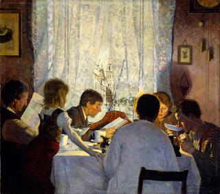 Breakfast II. The Artist's Family