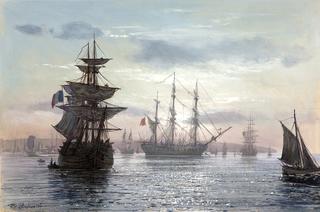 Ships Leaving Port