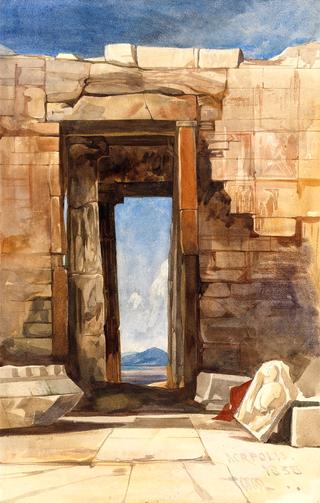 A Doorway in the Acropolis, Athens