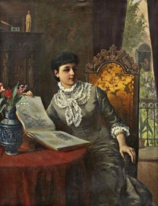 Young Woman Reading