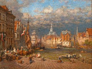 View of the Town Council in Emden