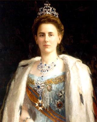 Portrait of Queen Wilhelmina of the Netherlands