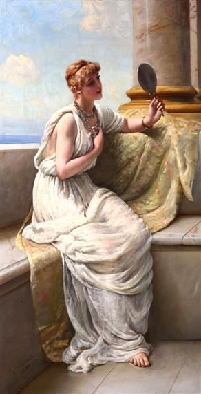 A Maiden with a Mirror